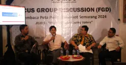 Survei Indoriset Strategies Pilwakot Semarang 2024: Elektabilitas Yoyok-Joss Diatas Angin