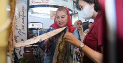 Wali kota Semarang Hevearita Gunaryanti Rahayu membuka kegiatan Pikat Wastra. (Sumber:  | Foto: Sakti)