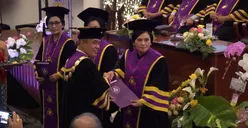 Universitas Katholik Soegijapranata Semarang mengukuhkan 3 Guru Besar. (Sumber:  | Foto: sakti)