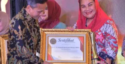 Wali Kota  Semarang Hevearita Gunaryanti Rahayu meraih penghargaan bidang ketahanan pangan. (Sumber:  | Foto: Dok)