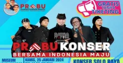 Konser Dewa 19 gratis di Solo (Sumber: Instagram @prabu | Foto: Instagram @prabu)
