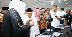  Wapres Ma’ruf Amin Resmikan Layanan Fast Track, Permudah Layanan Jamaah Haji di Solo