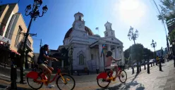 Cuaca Panas Kota Semarang Lagi Panas-Panasnya, Disarankan  Banyak Minum Air Putih
