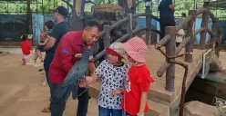 Pengunjung Semarang Zoo Melonjak Tembus 7 Ribu Orang