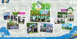 Gerakan Penghijauan BAF ECO Move bentuk konsistensi BAF mengurangi emisi karbon.