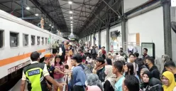 sebanyak 25.270 penumpang diberangkatkan dari seluruh stasiun di wilayah Daop 4 Semarang.  (Sumber:  | Foto: Sakti)