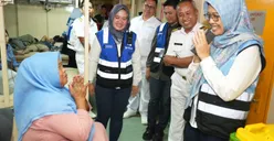 Direksi Pelni memastikan kelancaran arus balik Lebaran 2026 dengan melakukan peninjauan langsung terhadap operasional kapal.
 (Sumber:  | Foto: dok.)