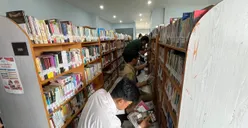 Gedung perpustakaan baru yang berlokasi di Srondol, Kecamatan Banyumanik.  (Sumber:  | Foto: dok Humas Pemkot Semarang )