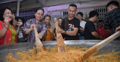 Tradisi Ketuk Pintu di Klenteng Tay Kak Sie Kota Semarang.
 (Sumber:  | Foto: dok.)