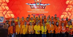 Para peserta Musyawarah Besar (Mubes) V Kosgoro 1957 Tahun 2026. (Sumber:  | Foto: Dok.)