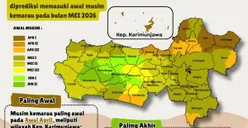 Prediksi kemarau di Jateng. (Sumber: | Foto: dok BMKG.)