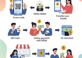 Link dan cara mendapatkan saldo dana gratis (Sumber: Gemini AI | Foto: illustrasi)