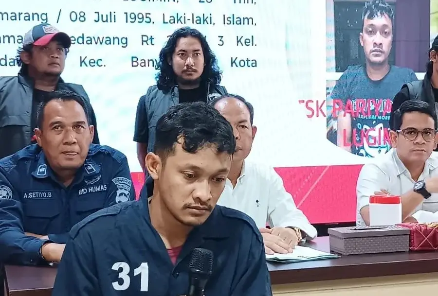 Pariyanto atau Partodol, ditangkap setelah membawa kabur mobil milik bosnya, Senin 15 Januari 2024.
 (Instagram @portalsemarang - InfoSemarang.com)
