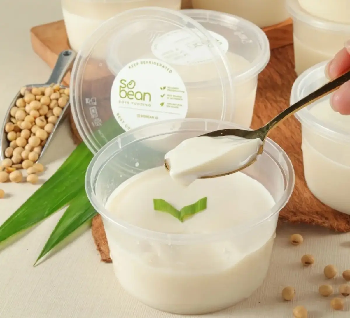 Pudding susu kedelai menjadi salah satu pilihan menu takjil buka puasa yang cocok bago para pejuang diet (Sumber : instagram)