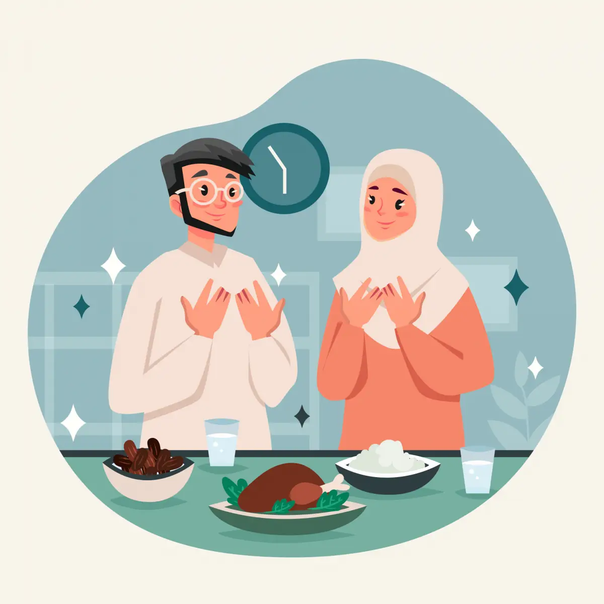 Ilustrasi puasa Arafah(Sumber : freepik)
