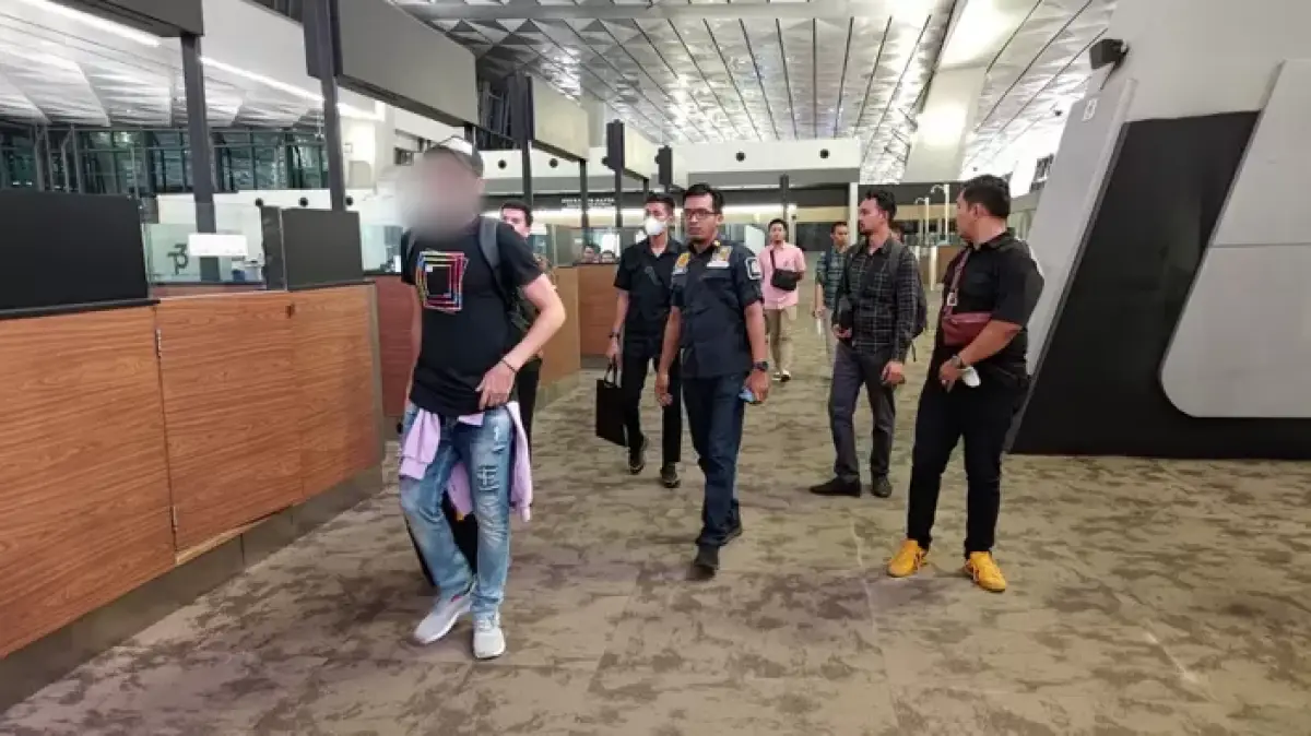 WCA, mantan pemain PSIS Semarang asal Brasil yang dideportasi Kantor Imigrasi Kediri (Sumber : Antara)