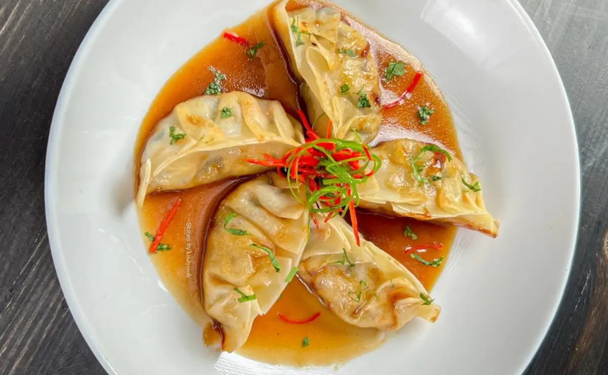 Resep gyoza atau chinese dumpling untuk camilan buka puasa.k (Sumber : Twitter @kindymoh)
