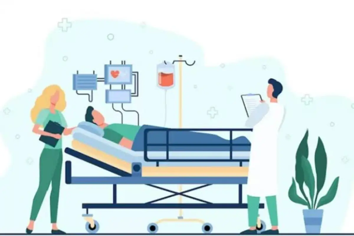 Ilustrasi pasien yang mendapat perawatan di rumah sakit. (Sumber : Freepik)