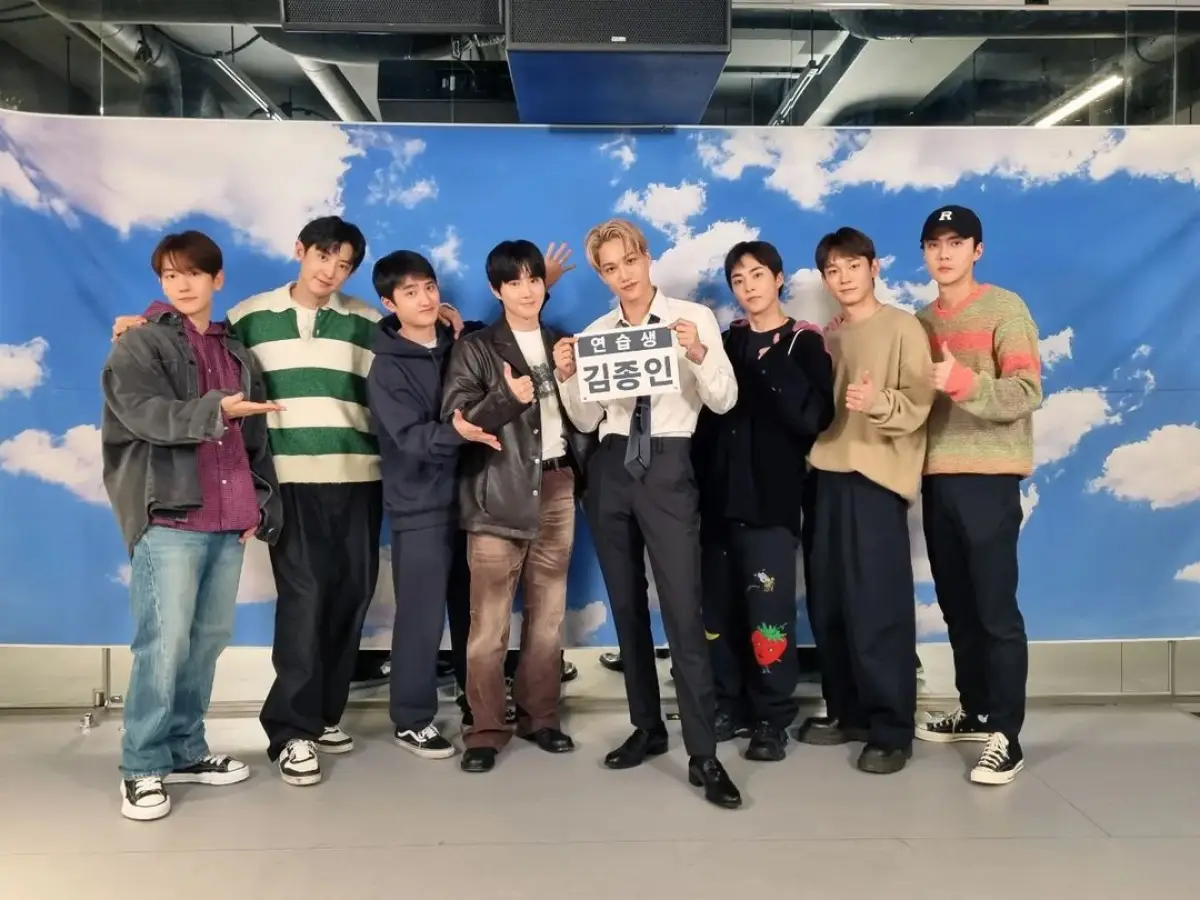 EXO. (Sumber : instagram/weareoneexo)
