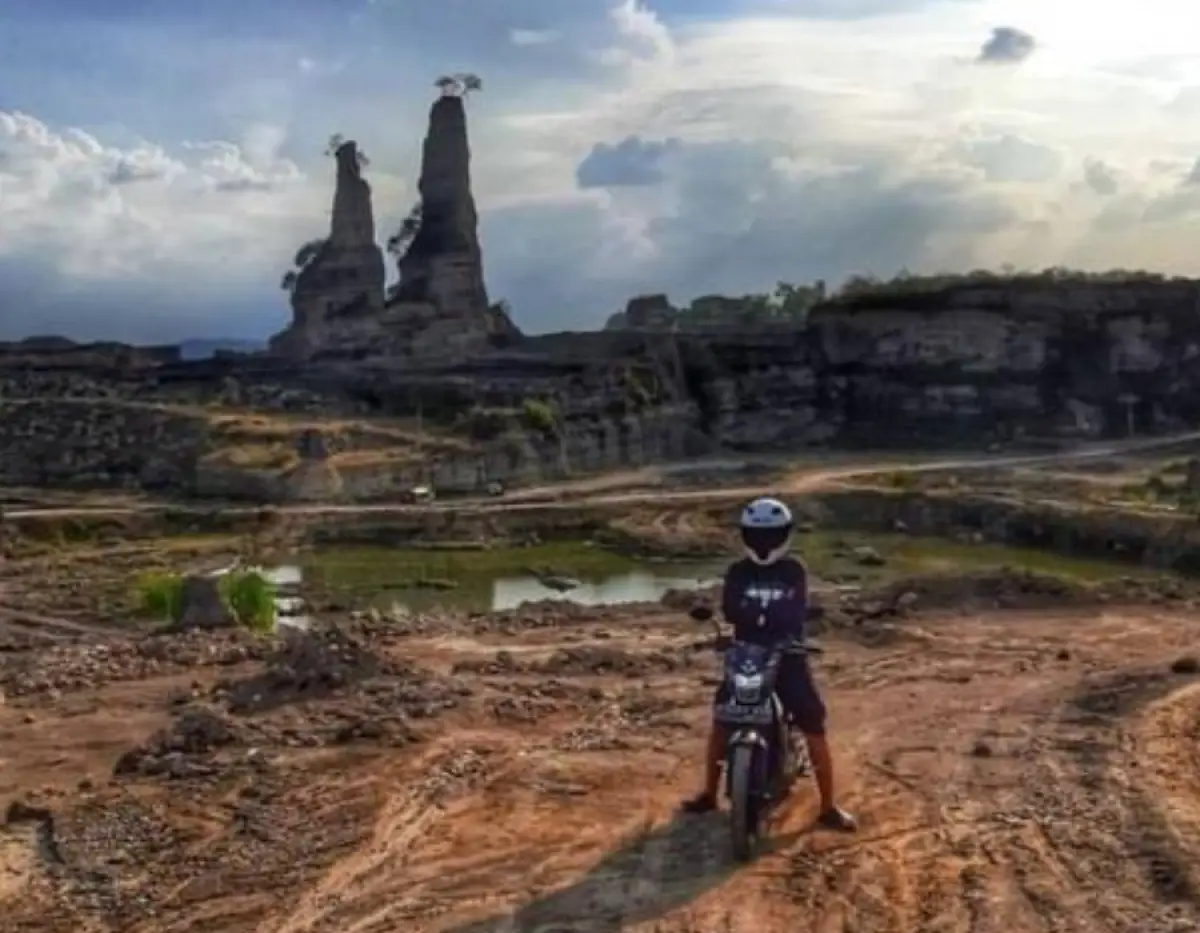 destinasi wisata Brown Cangyon,Semarang (Sumber : instagram/@browncanyonsemarang)