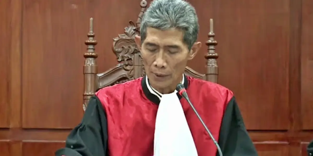 Majelis Hakim Pengadilan Tinggi DKI Jakarta (Sumber : Tangkapan Layar SIaran Langsung PT DKI Jakarta)