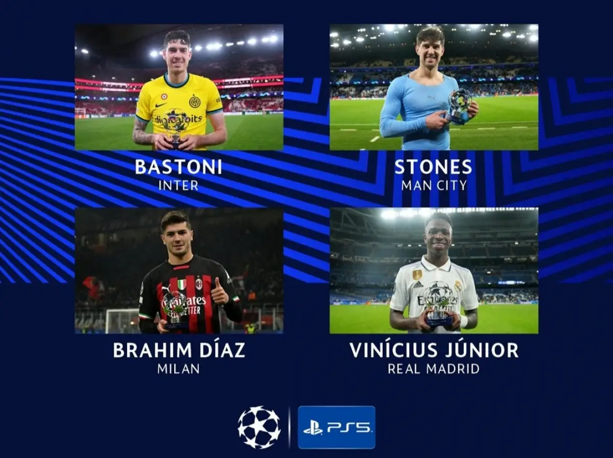 4 tim berhasil menang di leg pertama perempat final Liga Champions 2022/2023 (Sumber : instagram @ChampionsLeague)