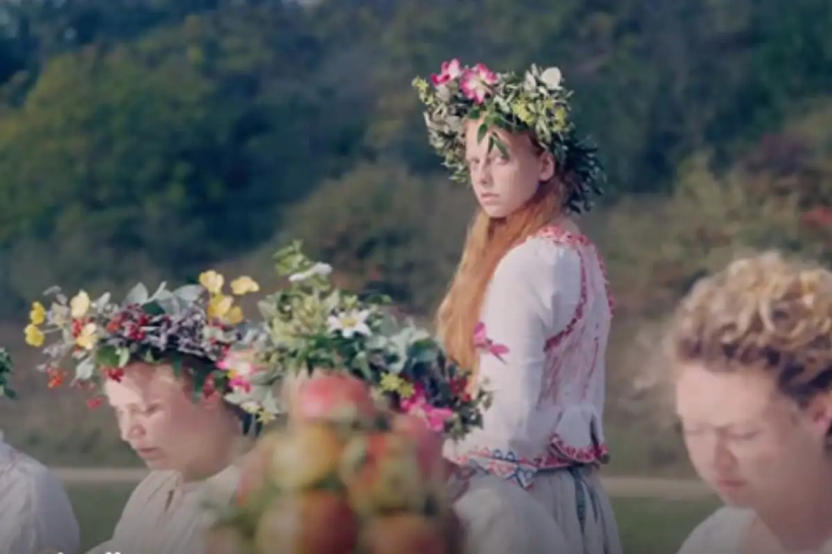 still cut film Midsommar film psikologis thriller sekaligus horor, tahun 2019 (Sumber : Imdb)