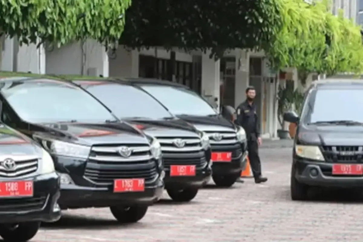 Mobil dinas dilarang digunakan ASN untuk kegiatan mudik lebaran (Sumber : Twitter)