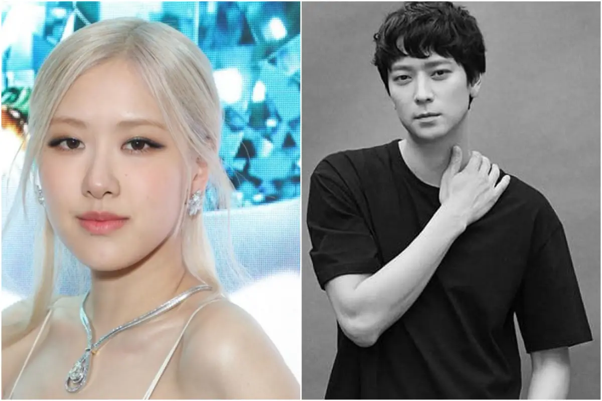 Rose BLACKPINK dan Kang Dong Won (Sumber : Fotojet)