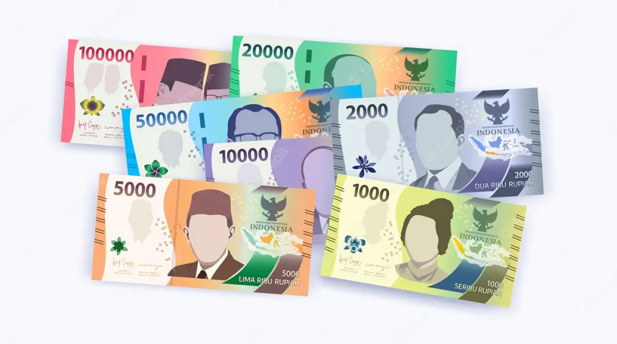 Ilustrasi uang baru yang bisa ditukar jelang Lebaran Idul Fitri 2023. (Sumber : Freepik)