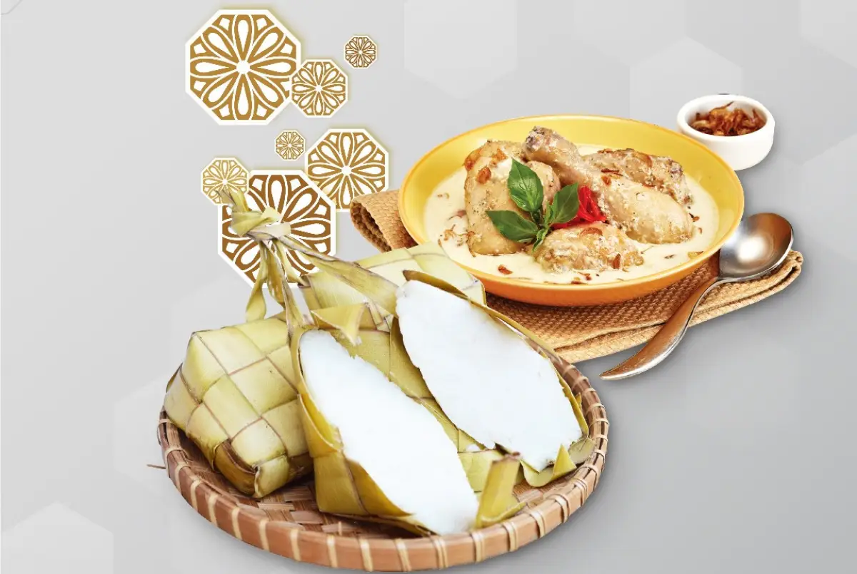 Filosofi ketupat dan opor ayam lebaran Idul Fitri (Sumber : Instagram)