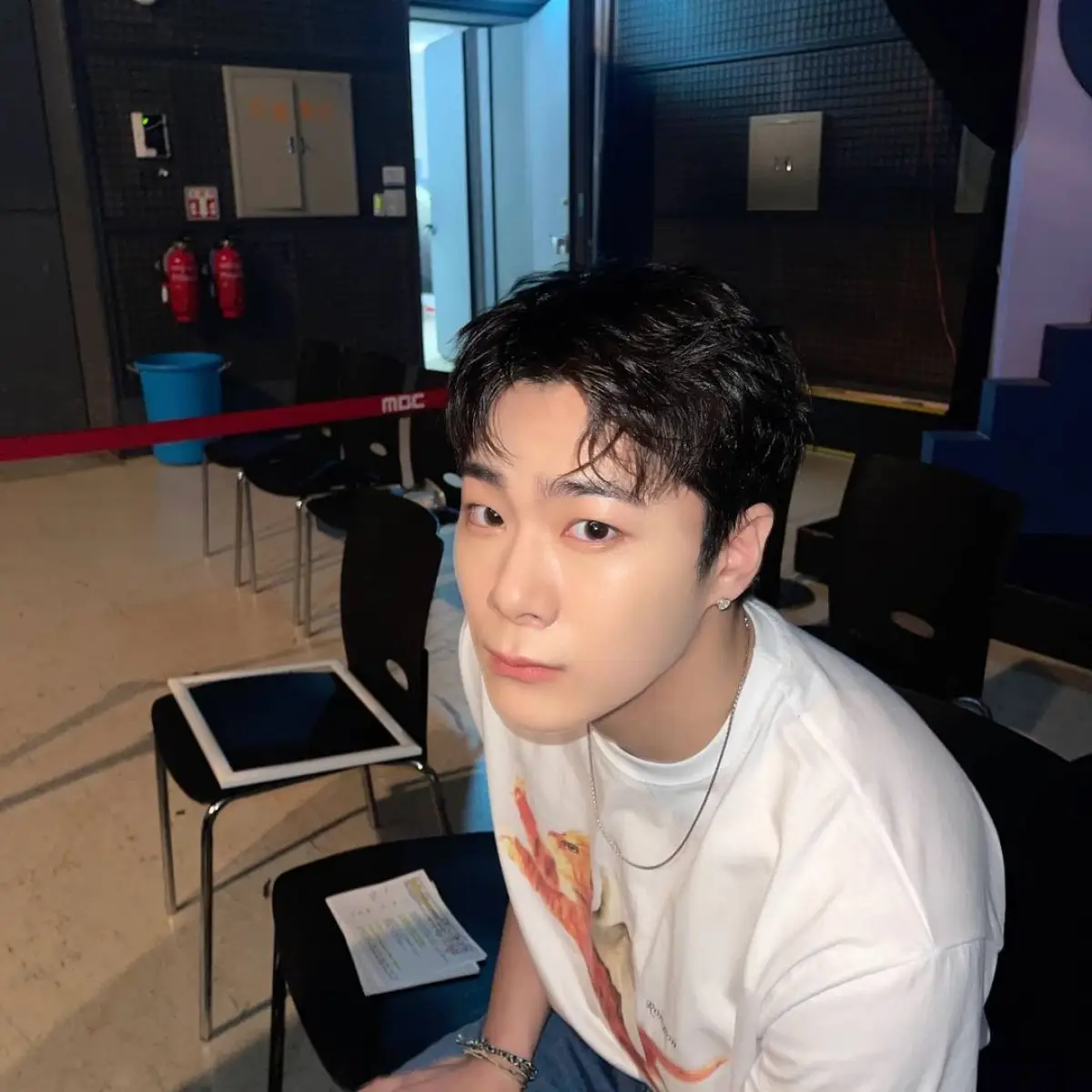 Potret Moonbin ASTRO (Sumber : Twitter/tengantenk)