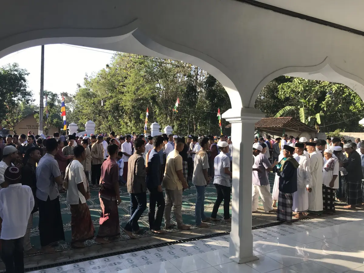 Adab dan sunnah yanh dilakukan sebelum dan sesudah sholat Idul Adha (Sumber : Twitter)