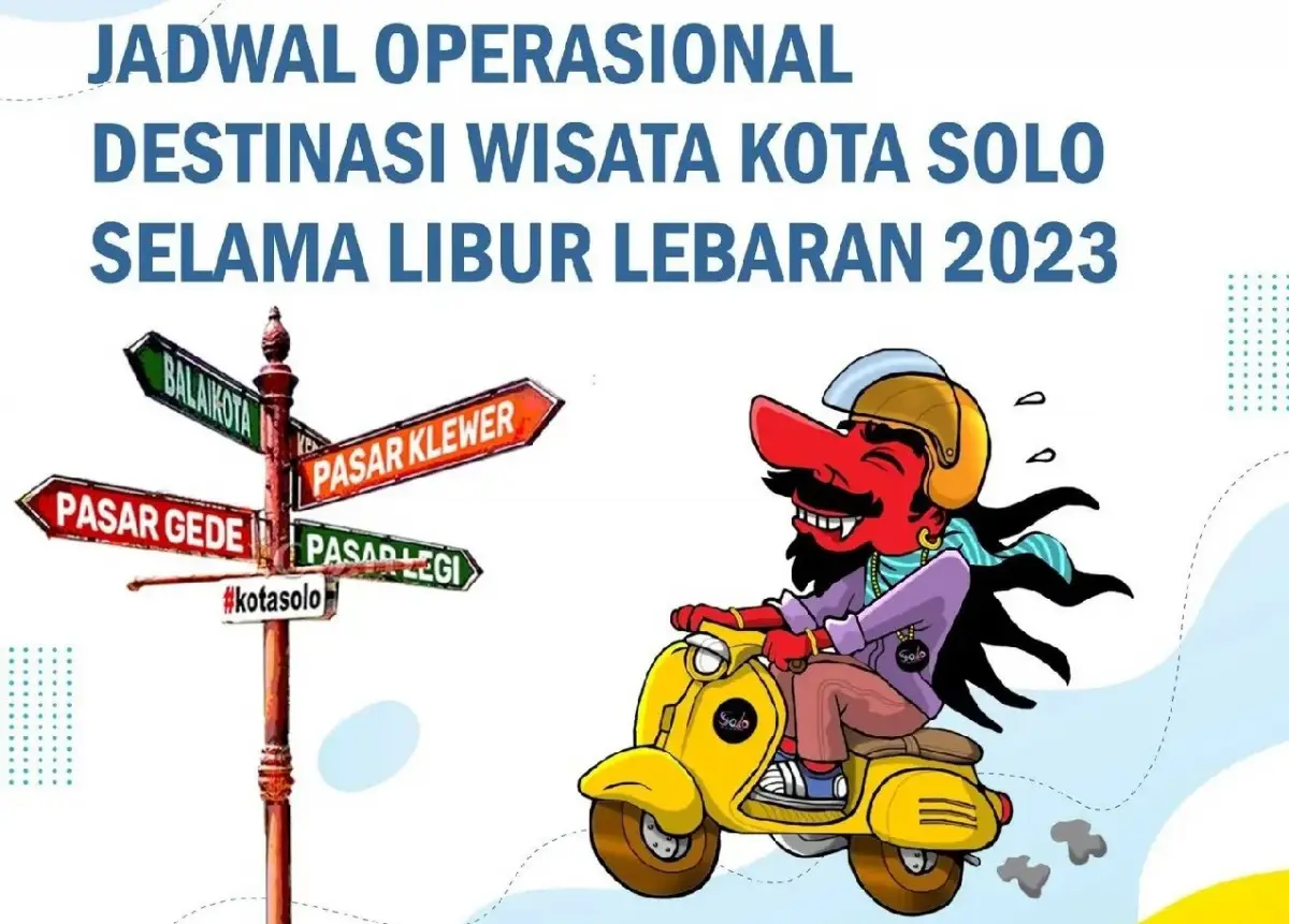 10 destinasi wisata Kota Solo. (Sumber : Instagram @pariwisatasolo)