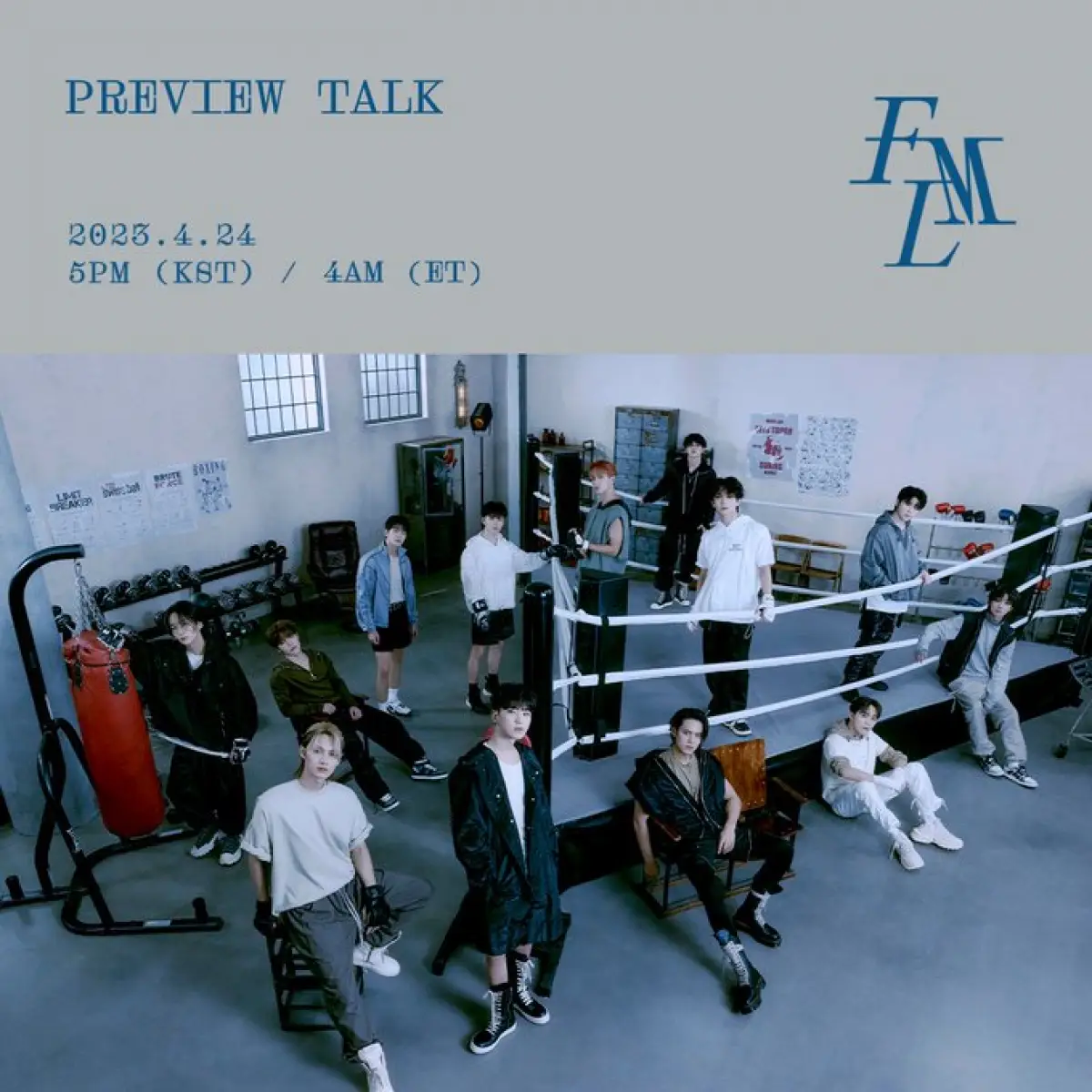 SEVENTEEN. (Sumber : twitter/pledis_17)