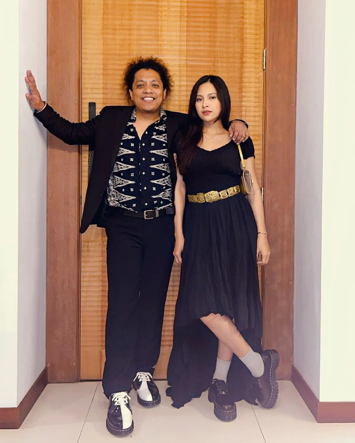 Arie Kriting dan Indah Permatasari. (Sumber : instagram/indahpermatas)