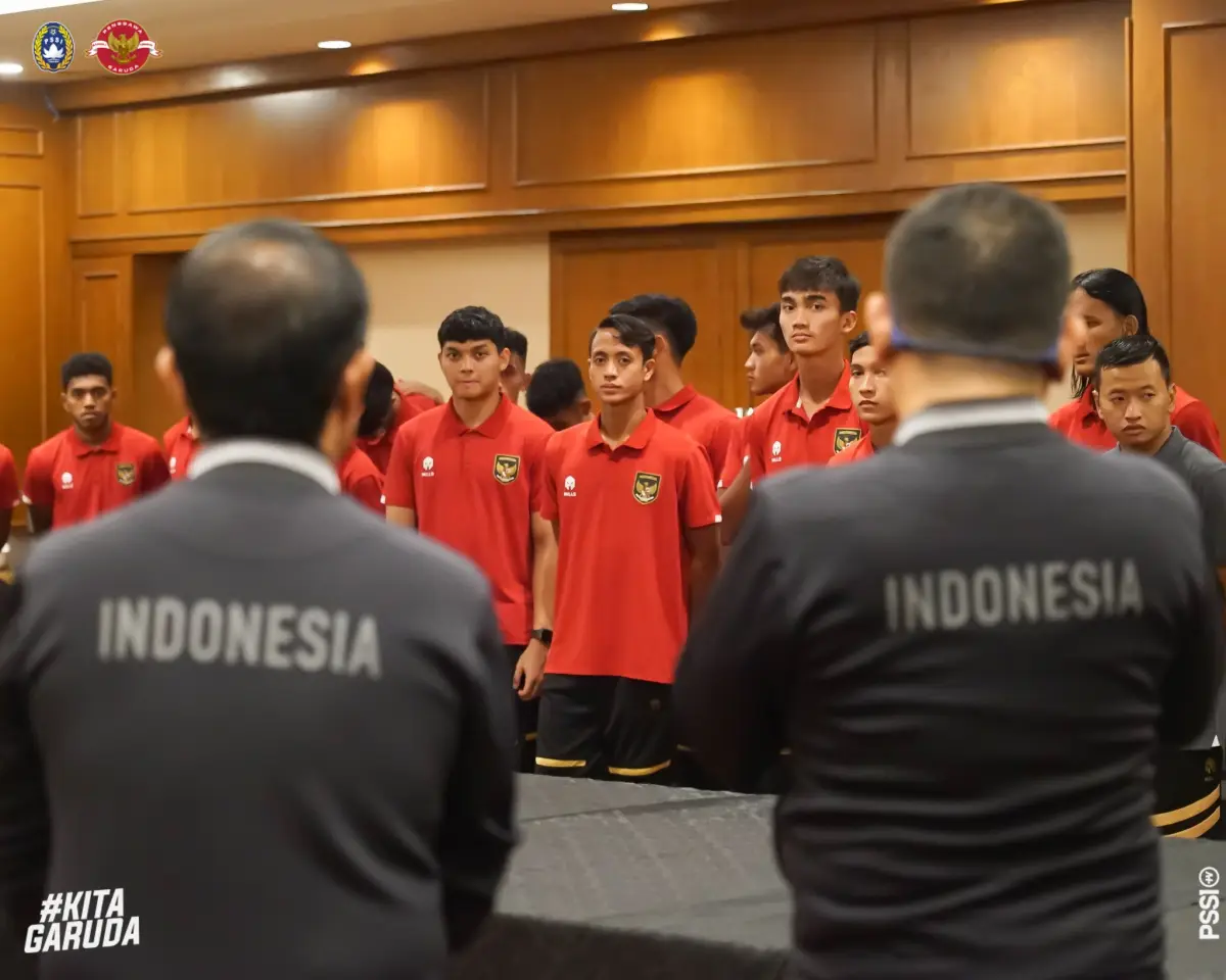 Termasuk cabang olahraga sepak bola, Indonesia total mengirimkan 599 atlet untuk SEA Games 2023 Kamboja (Sumber : Twitter @PSSI)