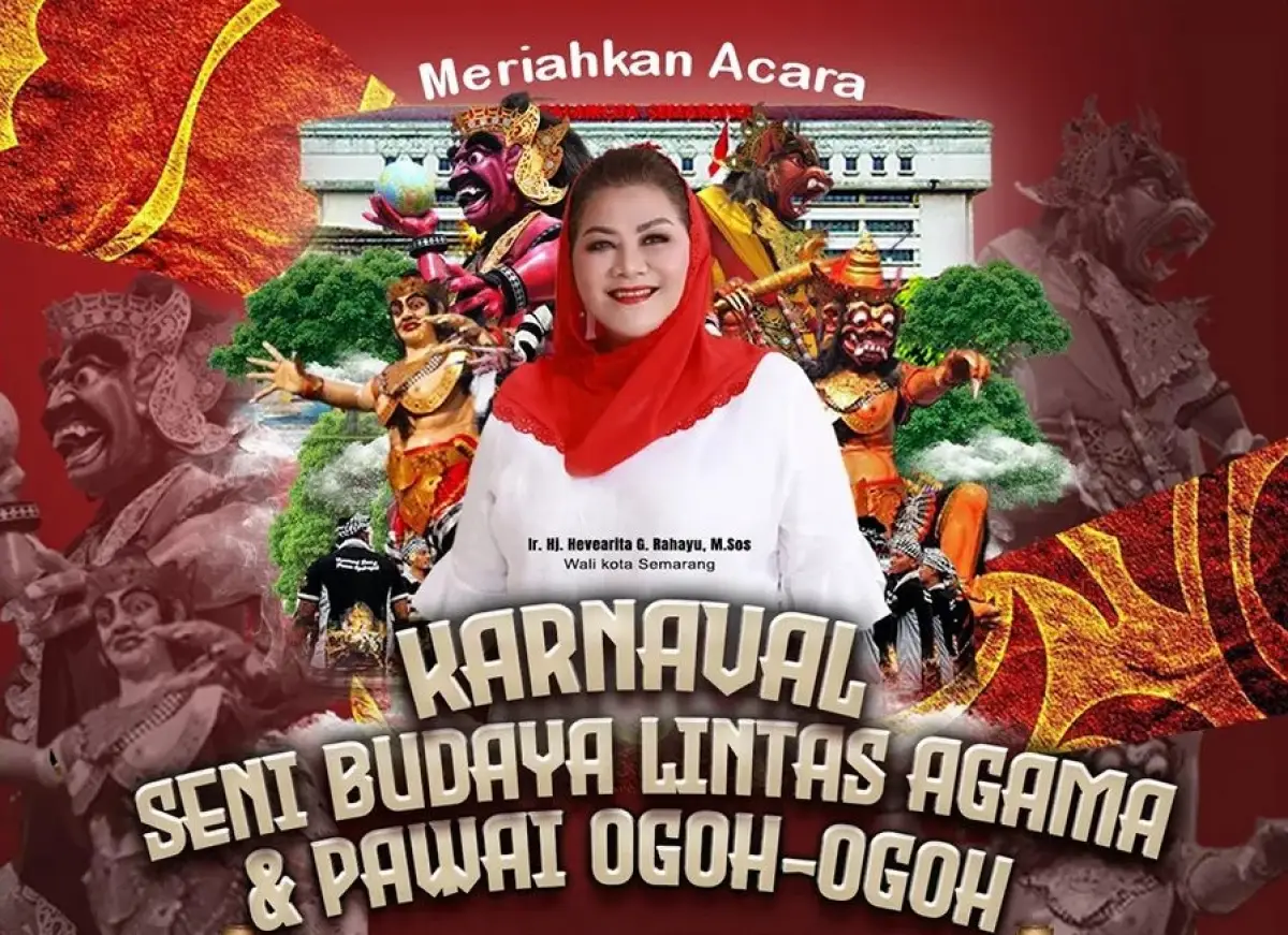 Festival Seni Budaya Lintas Agama & Pawai Ogoh-ogoh. (Sumber : Instagram @pemerintahkotasemarang)
