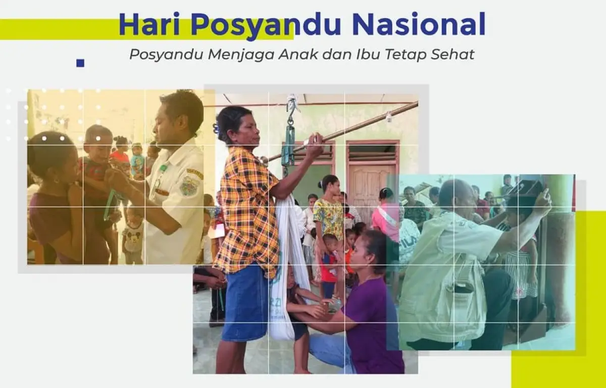 Hari Posyandu Nasional diperingati setiap 29 April. (Sumber : kemkes.go.id)