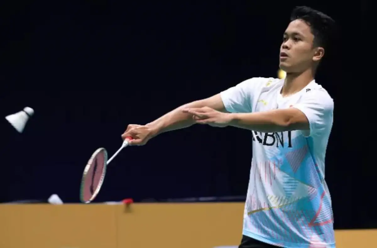 Ginting ungkap harapannya usai menyabet gelar juara di Badminton Asia Championship 2023 (Sumber : PBSI)