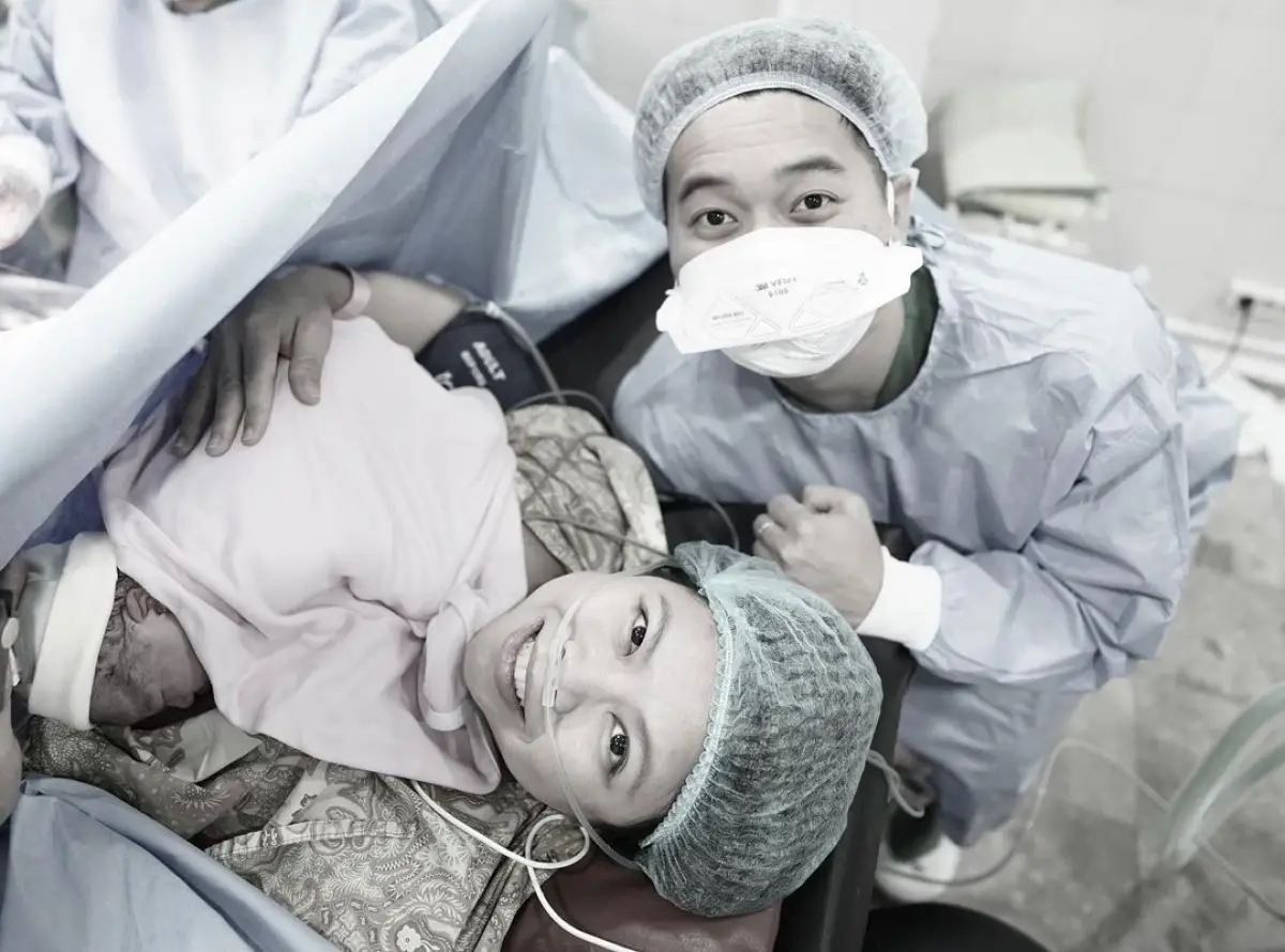 Anak pertama Greysia Polii dan Felix Djimin. (Sumber : Instagram/greyspolii)