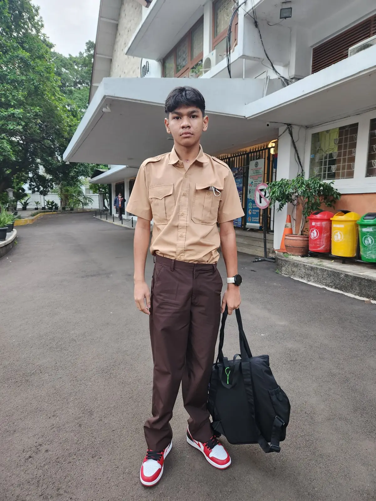 David Ozora mulai sekolah. (Sumber : Twitter/seekskxsuck)