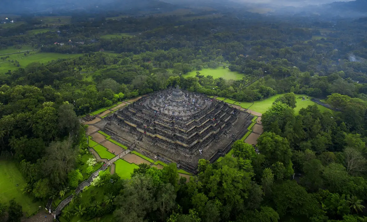 Taman Wisata Candi Borobudur. (Sumber : Disparpora Kabupaten Magelang)