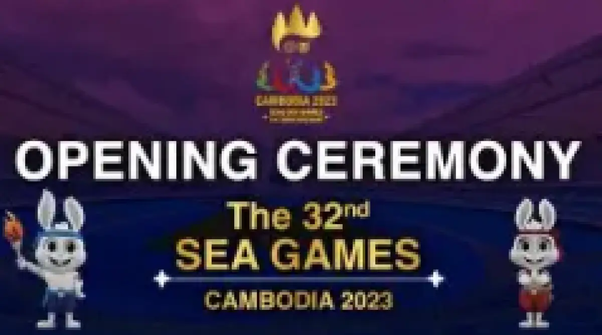 Opening Ceremony SEA Games 2023 Kamboja (Sumber : tangkapan layar RCTI Plus)