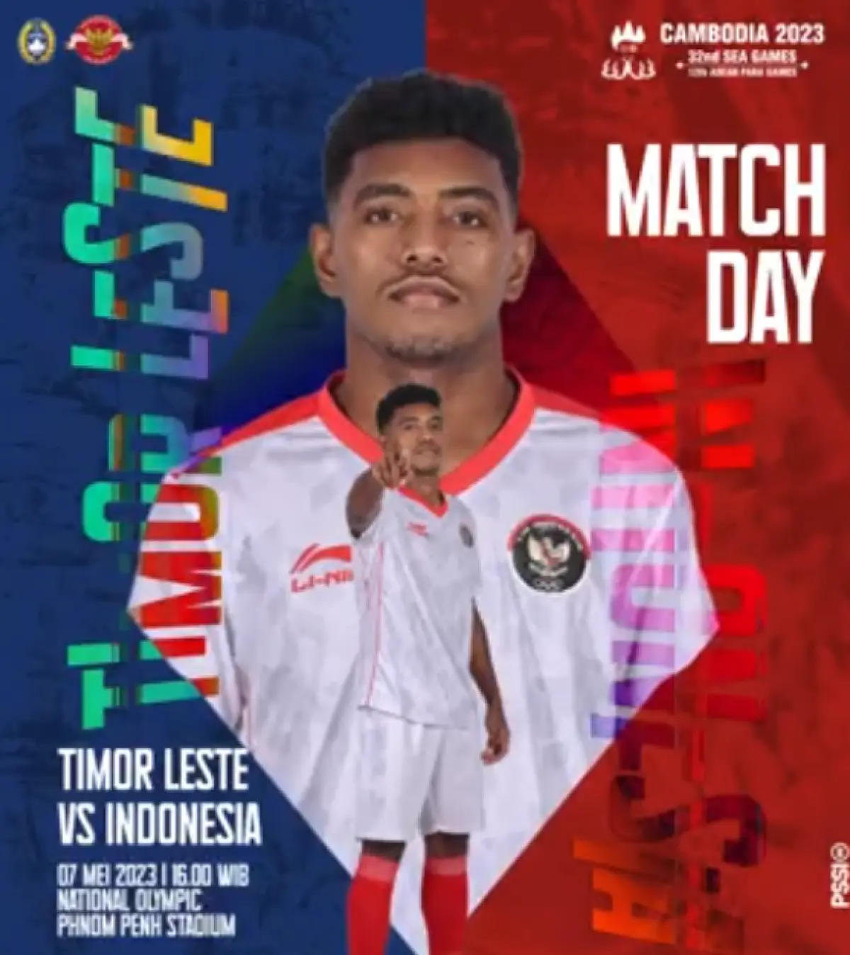 Timor Leste vs Timnas Indonesia U22 (Sumber : Instagram @PSSI)