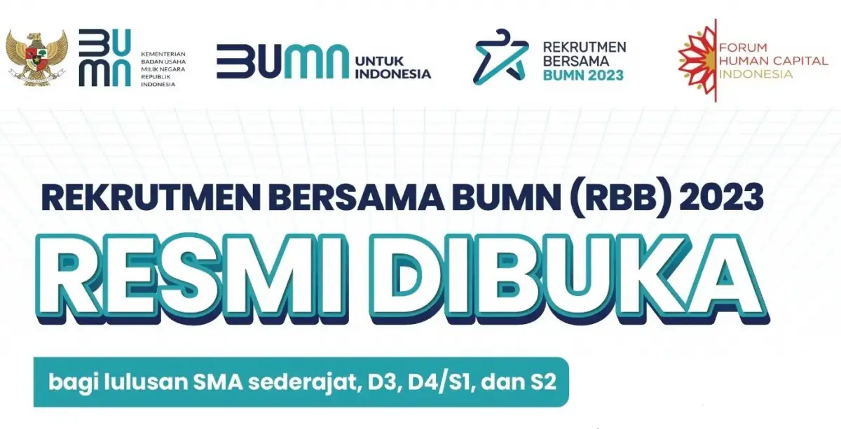 Rekrutmen BUMN dibuka Kamis (11/5/2023). (Sumber : Instagram @kementerianbumn)