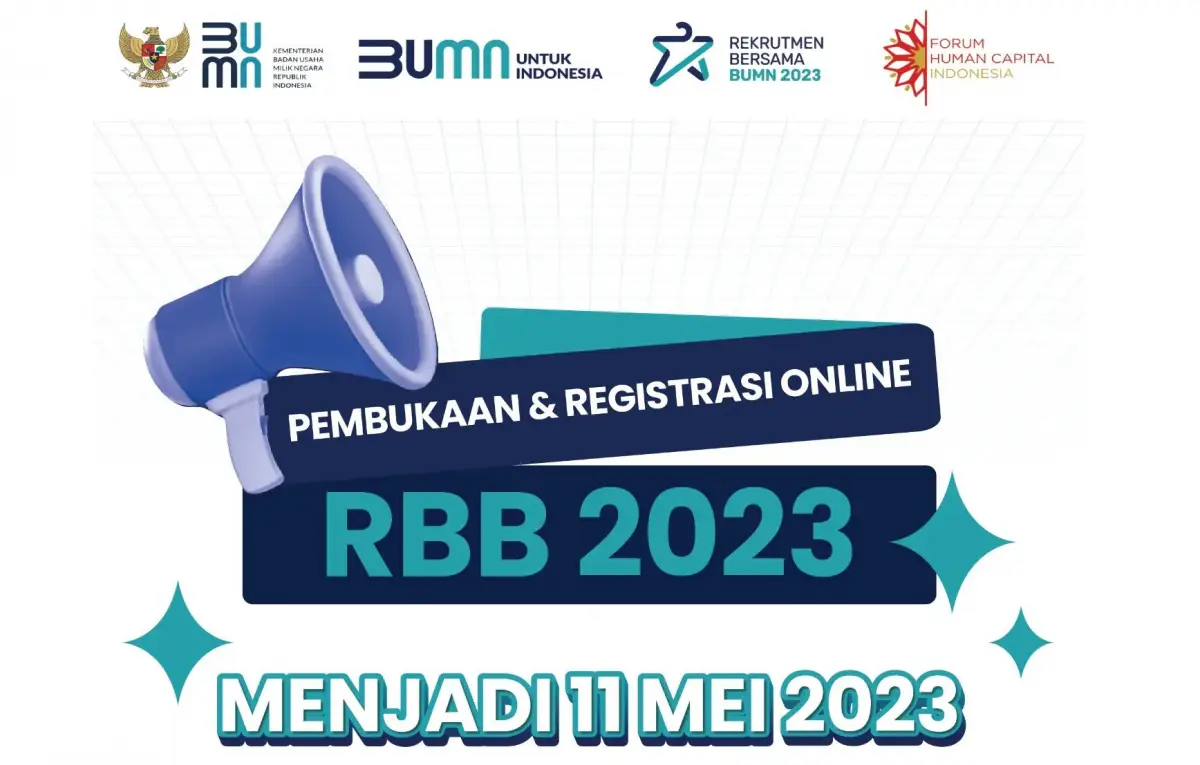 Pendaftaran Rekrutmen BUMN 2023 dibuka 11 Mei 2023. (Sumber : Instagram @kementerianbumn)