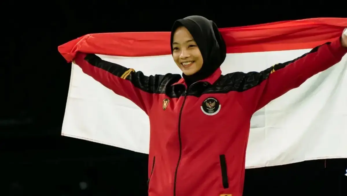 Atlet pencak silat, Safira Dwi Meilani, berhasil sumbang medali emas untuk Indonesia di SEA Games 2023 Kamboja. (Sumber : Instagram @safiradwimeilani)
