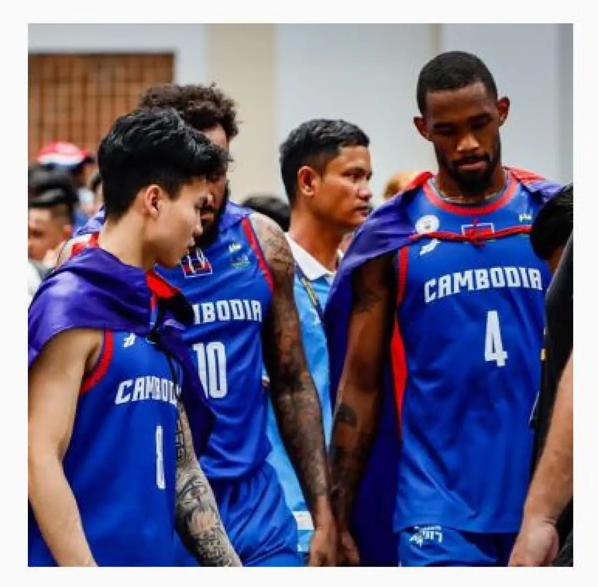 Timnas Basket Kamboja menjadi sorotan Netizen usai kalahkan Timnas Basket Filipina lantaran hal ini (Sumber : Instagram/Cambodiabasketball)