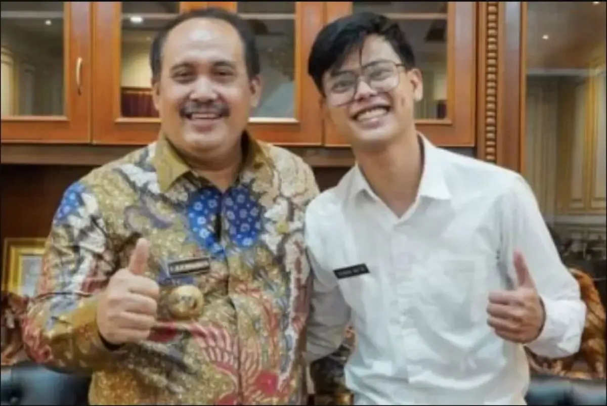 Potret kebersamaan Bupati Pangandaran dan Husein Ali Rafsanjani (Sumber : instagram husein_ar)